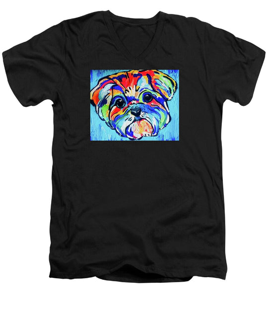 Fritz - Men's V-Neck T-Shirt