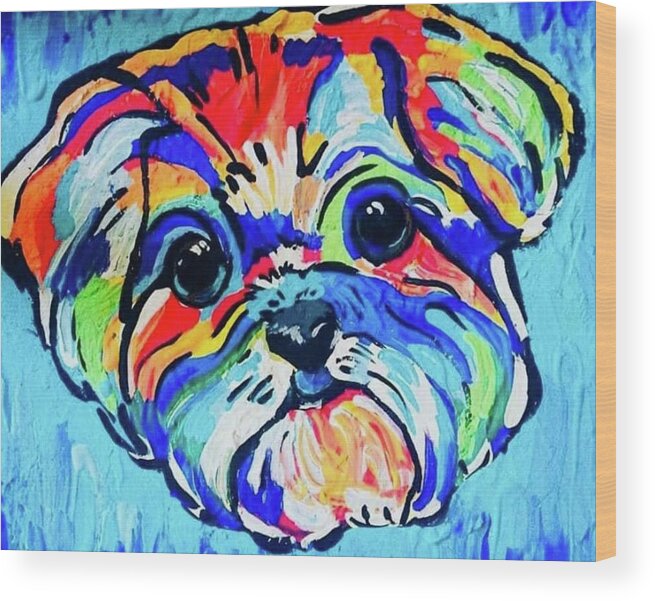 Fritz - Wood Print