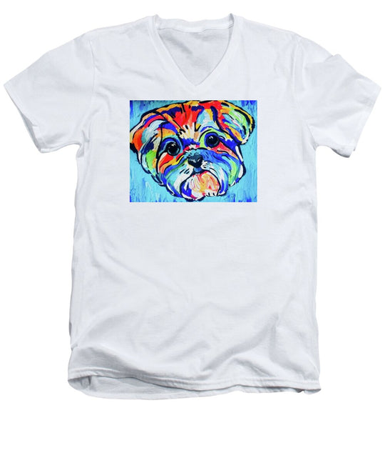 Fritz - Men's V-Neck T-Shirt
