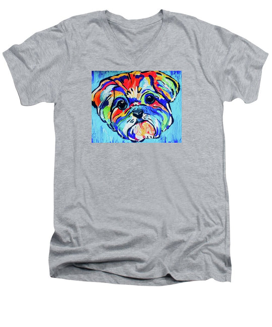 Fritz - Men's V-Neck T-Shirt