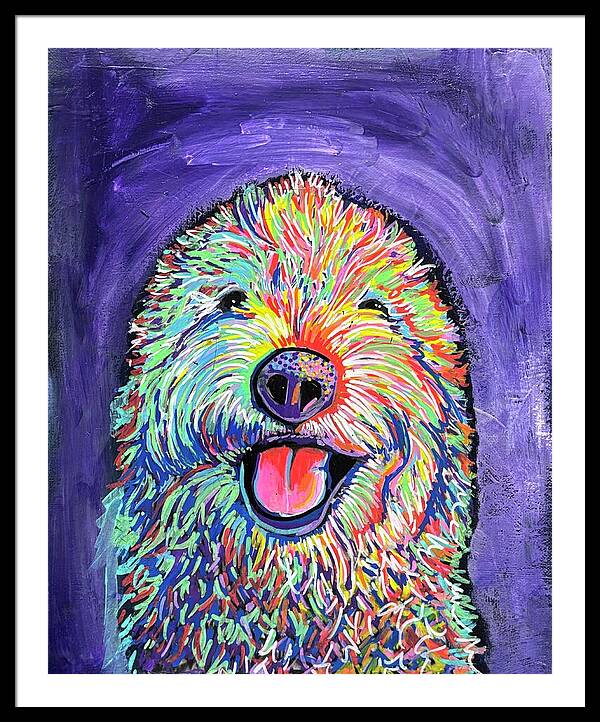 Frizzy  - Framed Print
