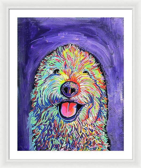 Frizzy  - Framed Print