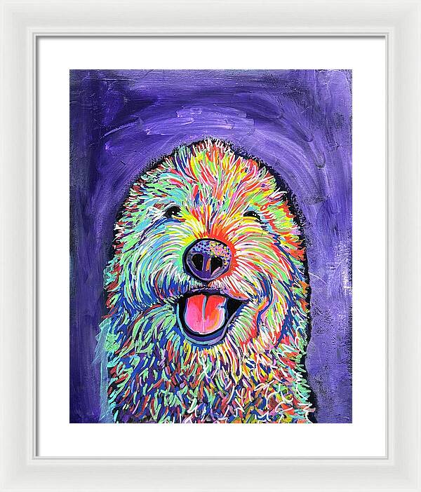 Frizzy  - Framed Print