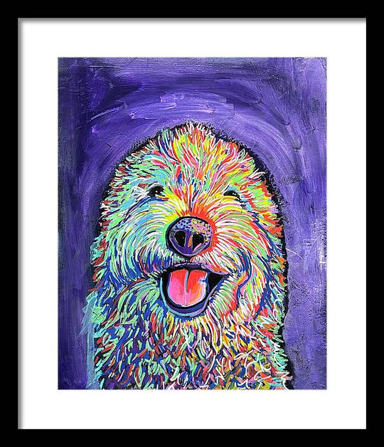 Frizzy  - Framed Print