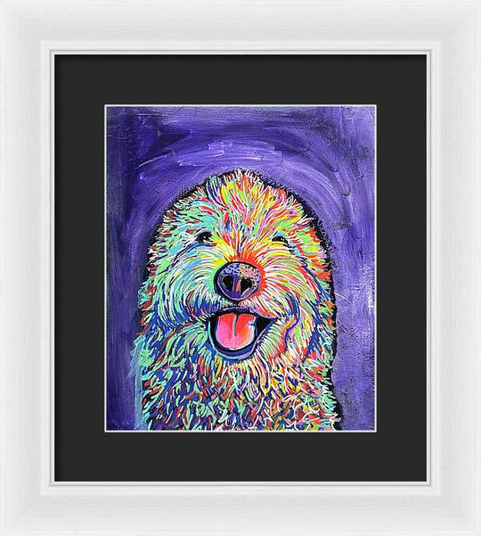 Frizzy  - Framed Print