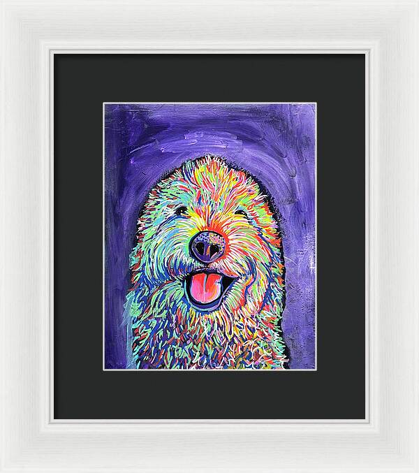 Frizzy  - Framed Print