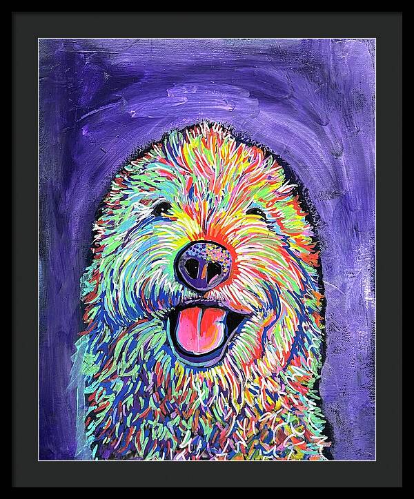 Frizzy  - Framed Print