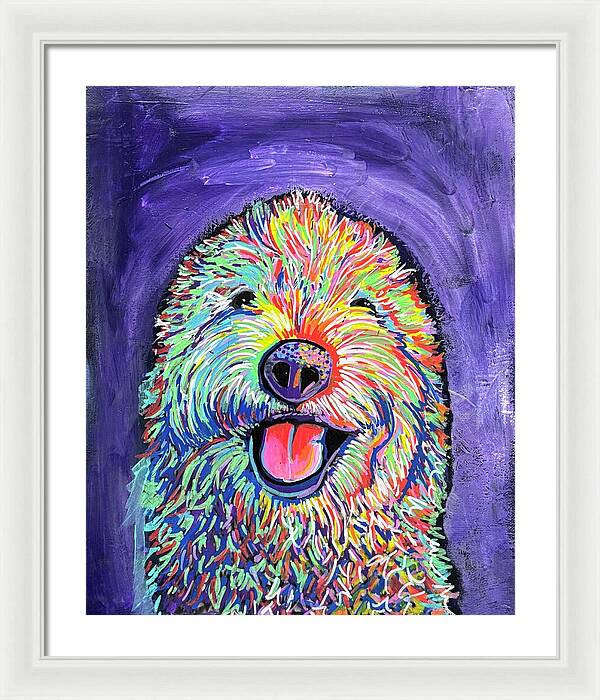 Frizzy  - Framed Print