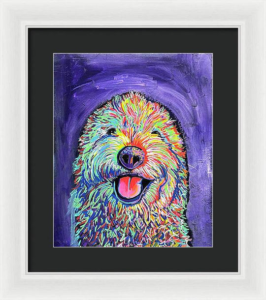 Frizzy  - Framed Print