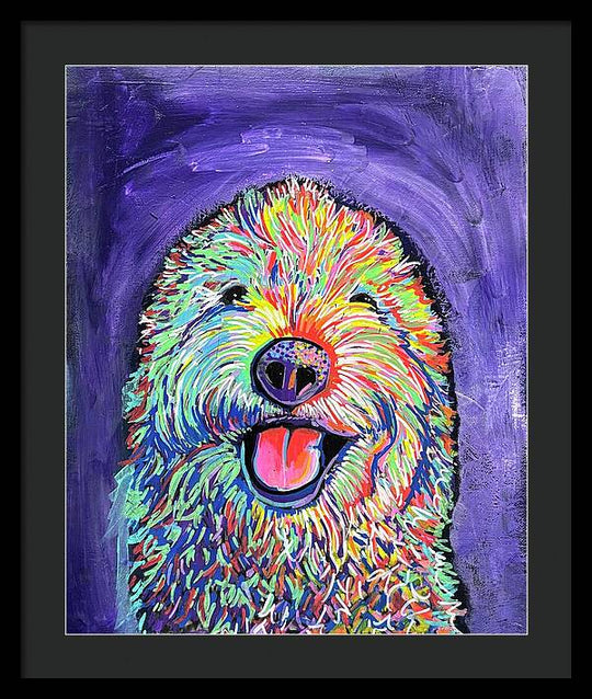 Frizzy  - Framed Print