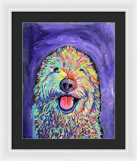 Frizzy  - Framed Print