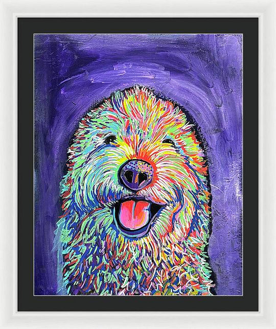 Frizzy  - Framed Print