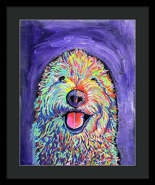 Frizzy  - Framed Print