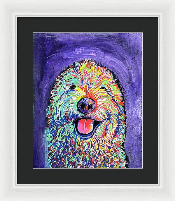 Frizzy  - Framed Print
