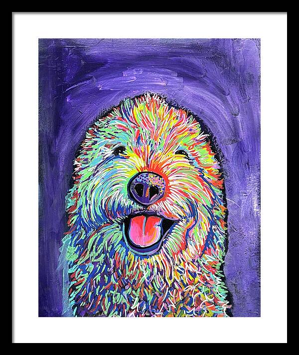 Frizzy  - Framed Print