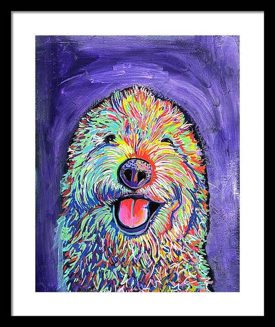 Frizzy  - Framed Print