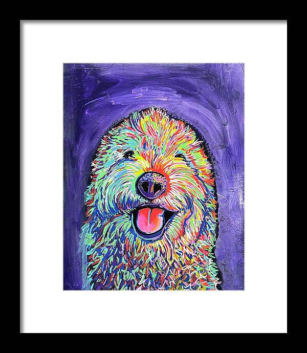 Frizzy  - Framed Print