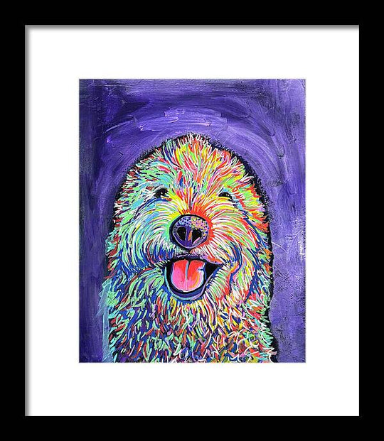 Frizzy  - Framed Print