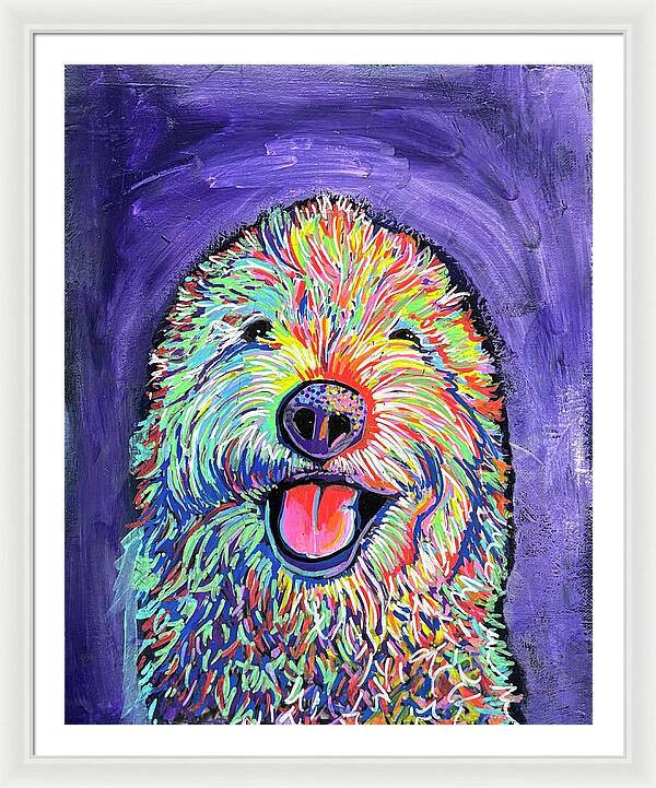 Frizzy  - Framed Print