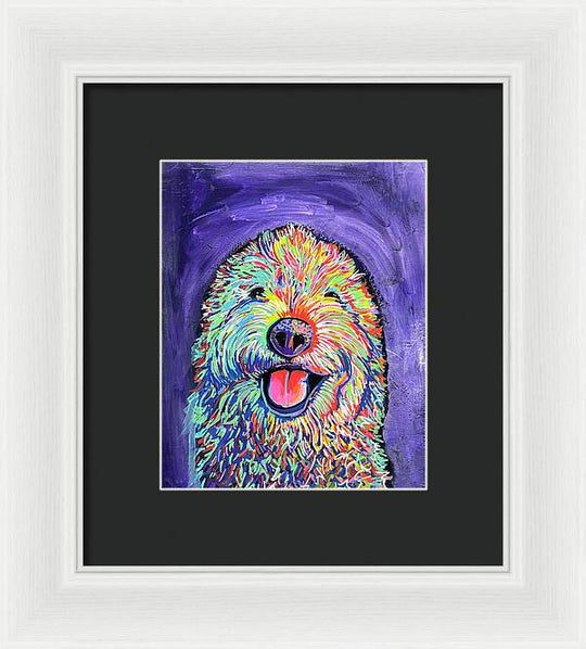 Frizzy  - Framed Print