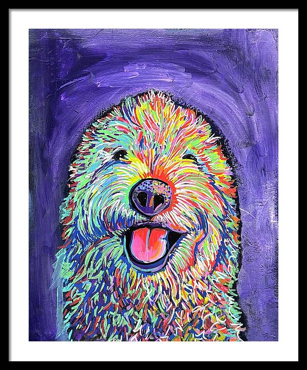 Frizzy  - Framed Print