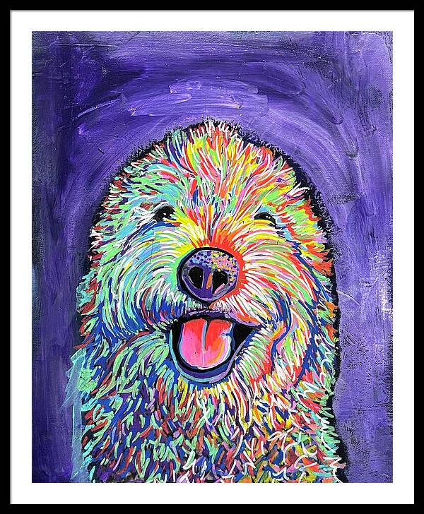 Frizzy  - Framed Print