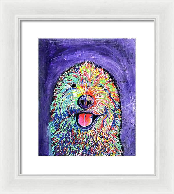 Frizzy  - Framed Print