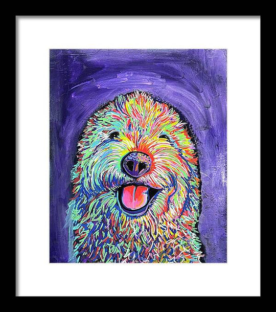 Frizzy  - Framed Print