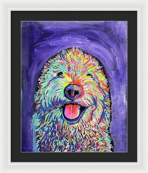Frizzy  - Framed Print