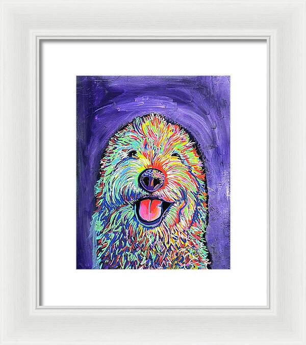 Frizzy  - Framed Print