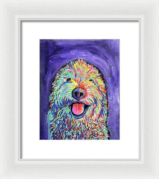 Frizzy  - Framed Print