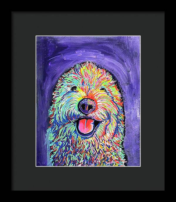 Frizzy  - Framed Print