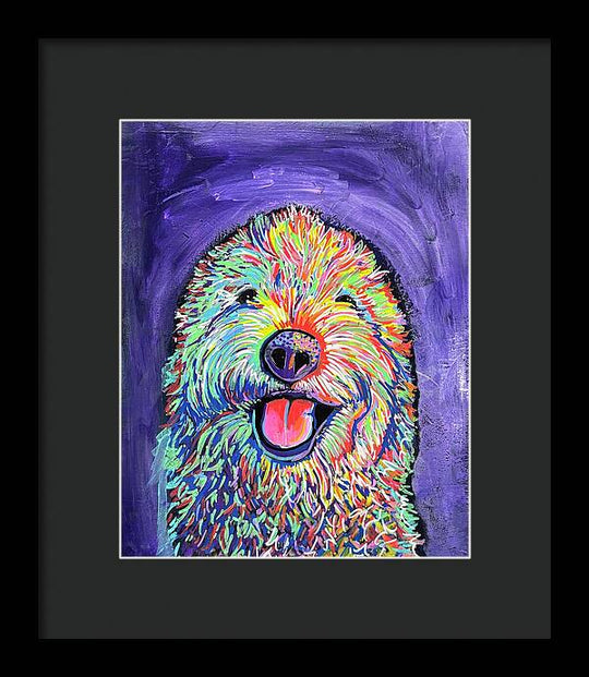 Frizzy  - Framed Print