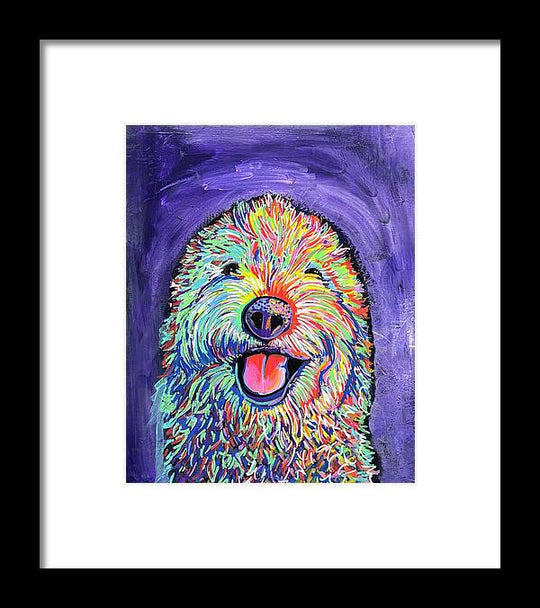 Frizzy  - Framed Print