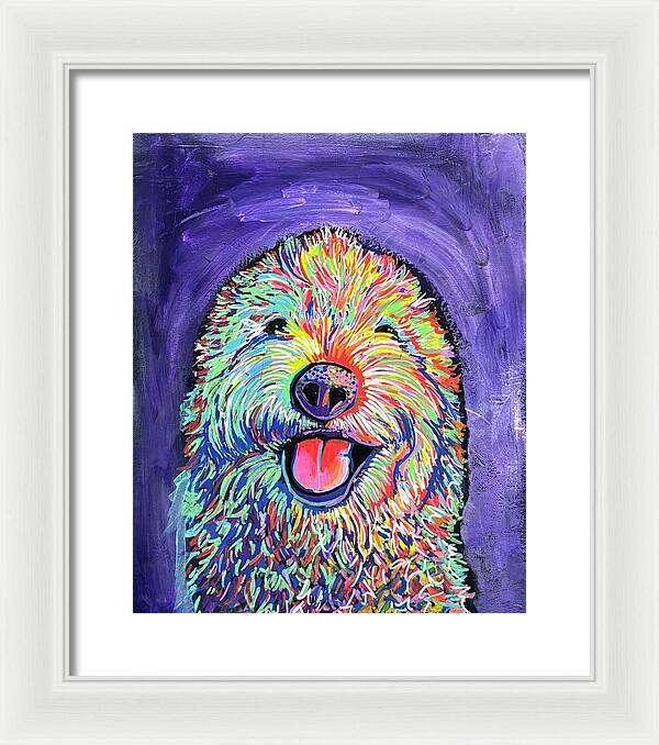 Frizzy  - Framed Print