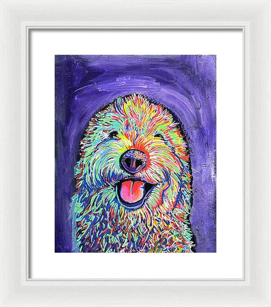 Frizzy  - Framed Print