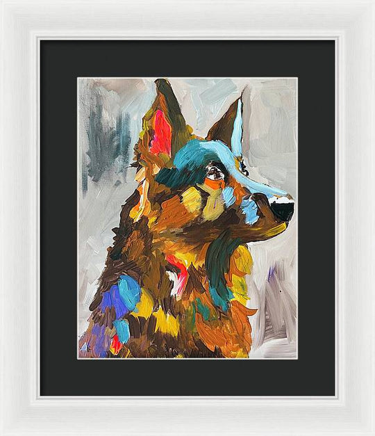 Sam - Framed Print