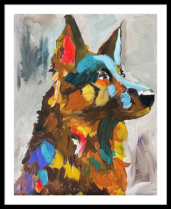 Sam - Framed Print