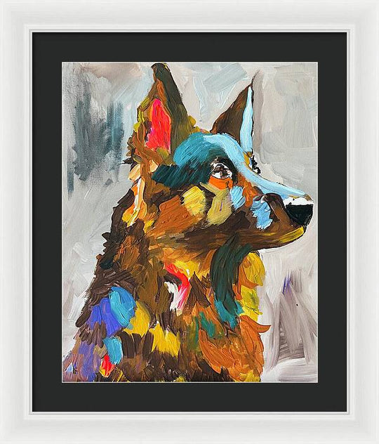 Sam - Framed Print