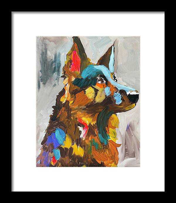 Sam - Framed Print
