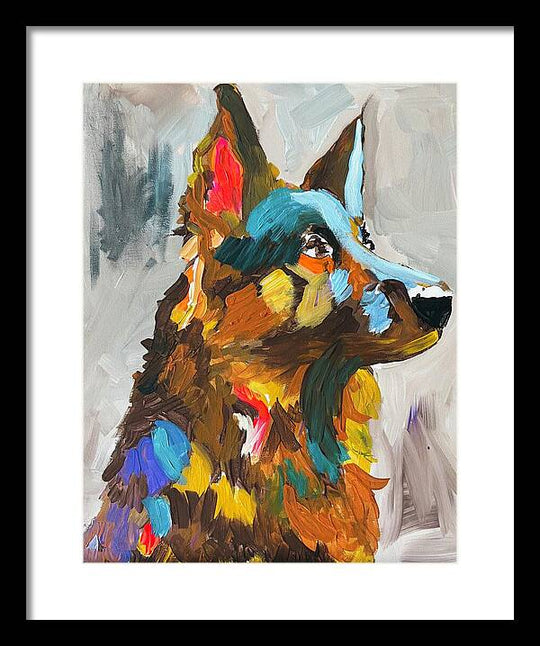 Sam - Framed Print