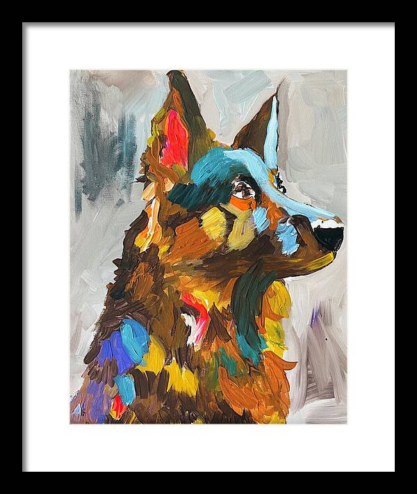 Sam - Framed Print