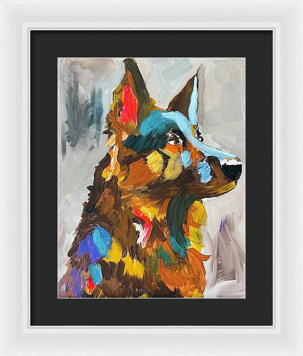 Sam - Framed Print