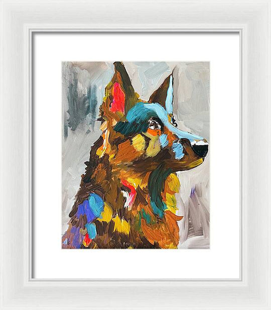 Sam - Framed Print