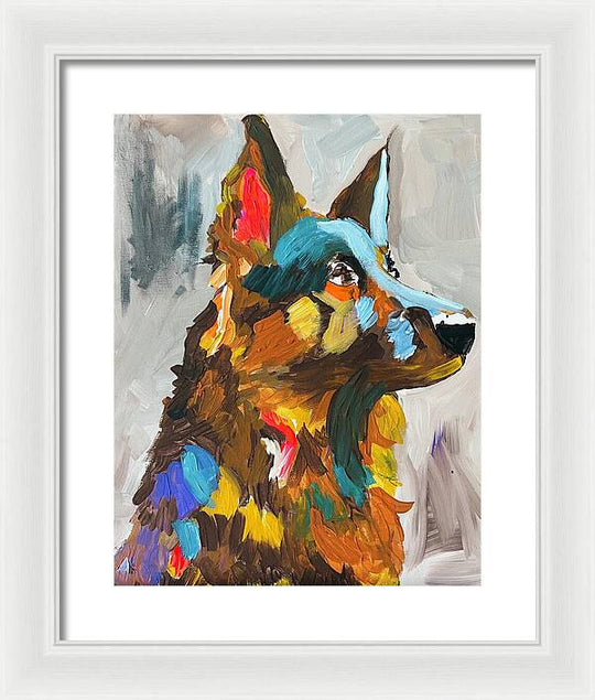 Sam - Framed Print