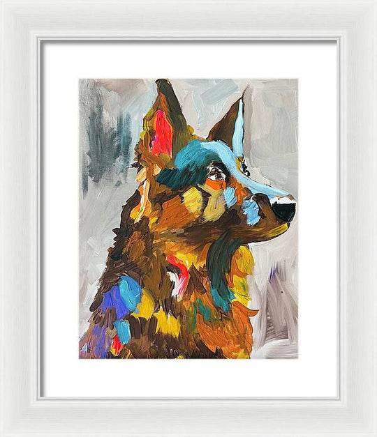 Sam - Framed Print
