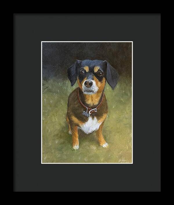 Jax - Framed Print