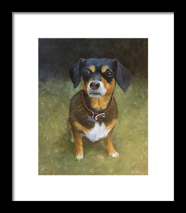 Jax - Framed Print