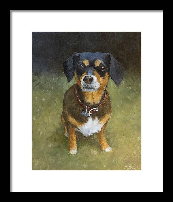 Jax - Framed Print