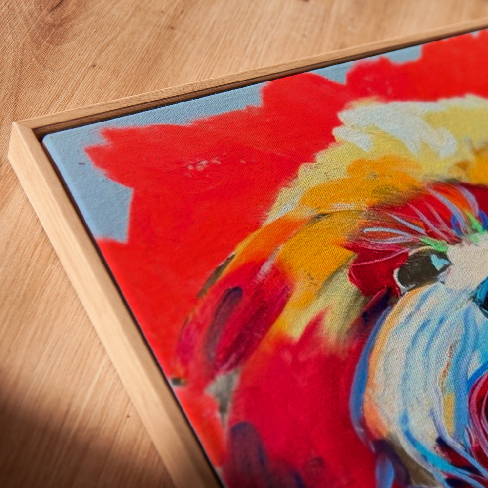 Original Artwork - Lhasa Apso "Ada Claire" by Katy Irwin